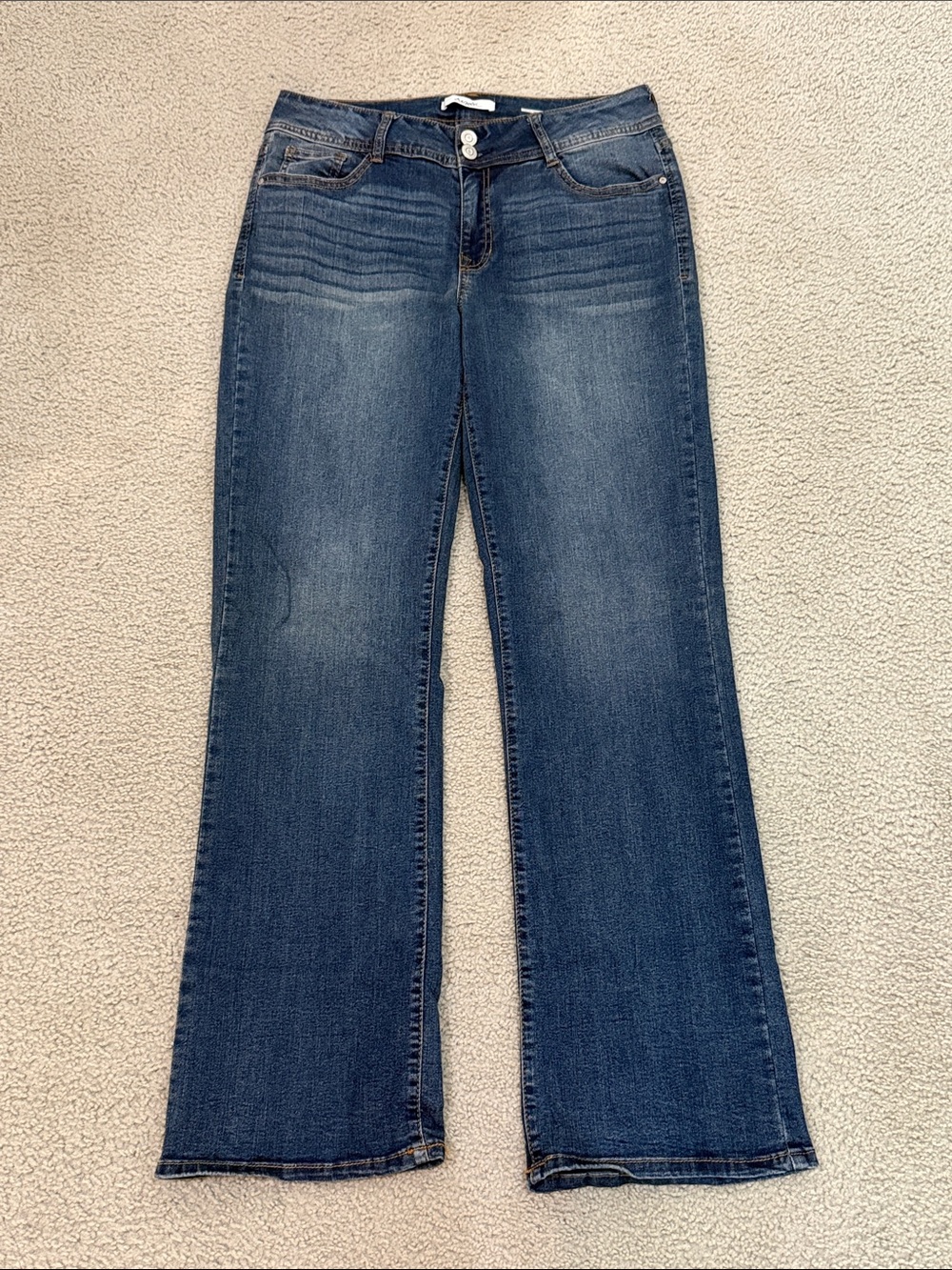 Angels Forever Young Curvy Bootcut Jeans – Super Stretchy & Booty-Friendly!